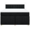 vidaXL &Kappa;&rho;&epsilon;&beta;ά&tau;&iota; Boxspring &mu;&epsilon; &Sigma;&tau;&rho;ώ&mu;&alpha; &Mu;&alpha;ύ&rho;&omicron; 140x200 &epsilon;&kappa;. &Upsilon;&phi;&alpha;&sigma;&mu;ά&tau;&iota;&nu;&omicron;