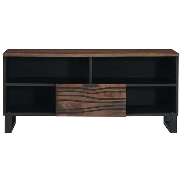 vidaXL Ντουλάπι Τηλεόρασης Καφέ 105 x 33 x 46 εκ. Μασίφ ξύλο μάνγκο