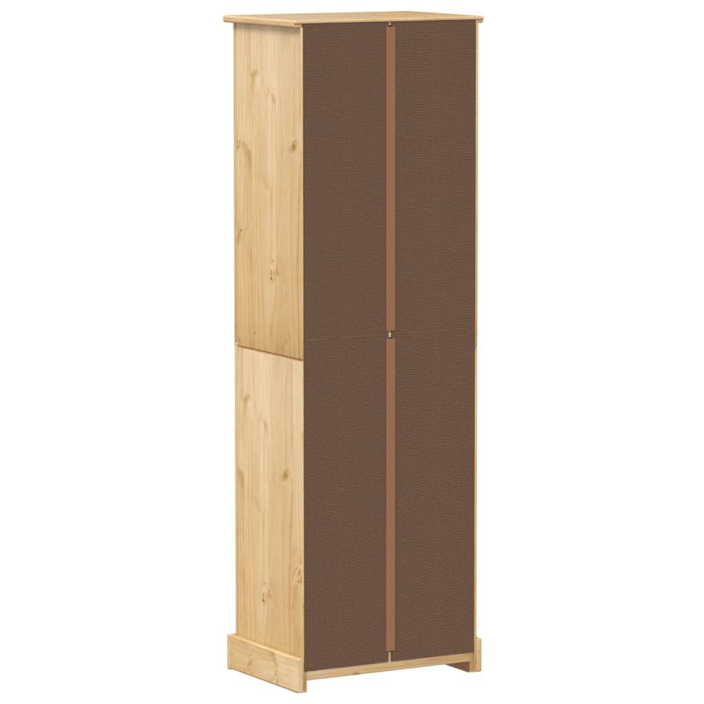 vidaXL Ντουλάπα Corona 55x38x170 εκ. από Μασίφ Ξύλο Πεύκου