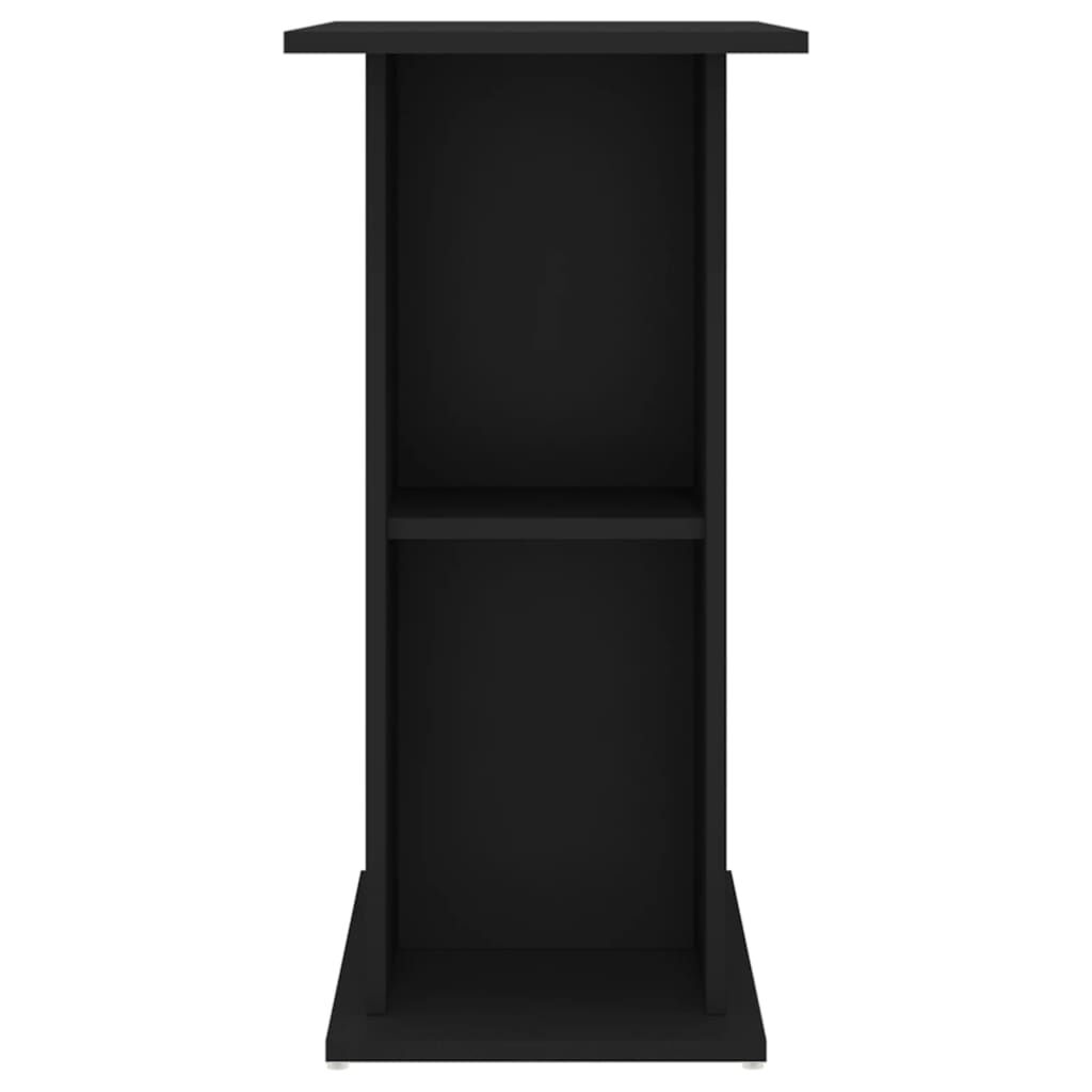 vidaXL Βάση Ενυδρείου Μαύρη 75x36x72,5 εκ. από Επεξεργασμένο Ξύλο