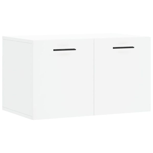 vidaXL Ντουλάπι Τοίχου Λευκό 60 x 36,5 x 35 εκ. από Επεξεργασμένο Ξύλο