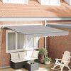 vidaXL Σκηνίτσα Αναδιπλούμενη Ανοιχτό γκρι 300 x 250 εκ ύφασμα