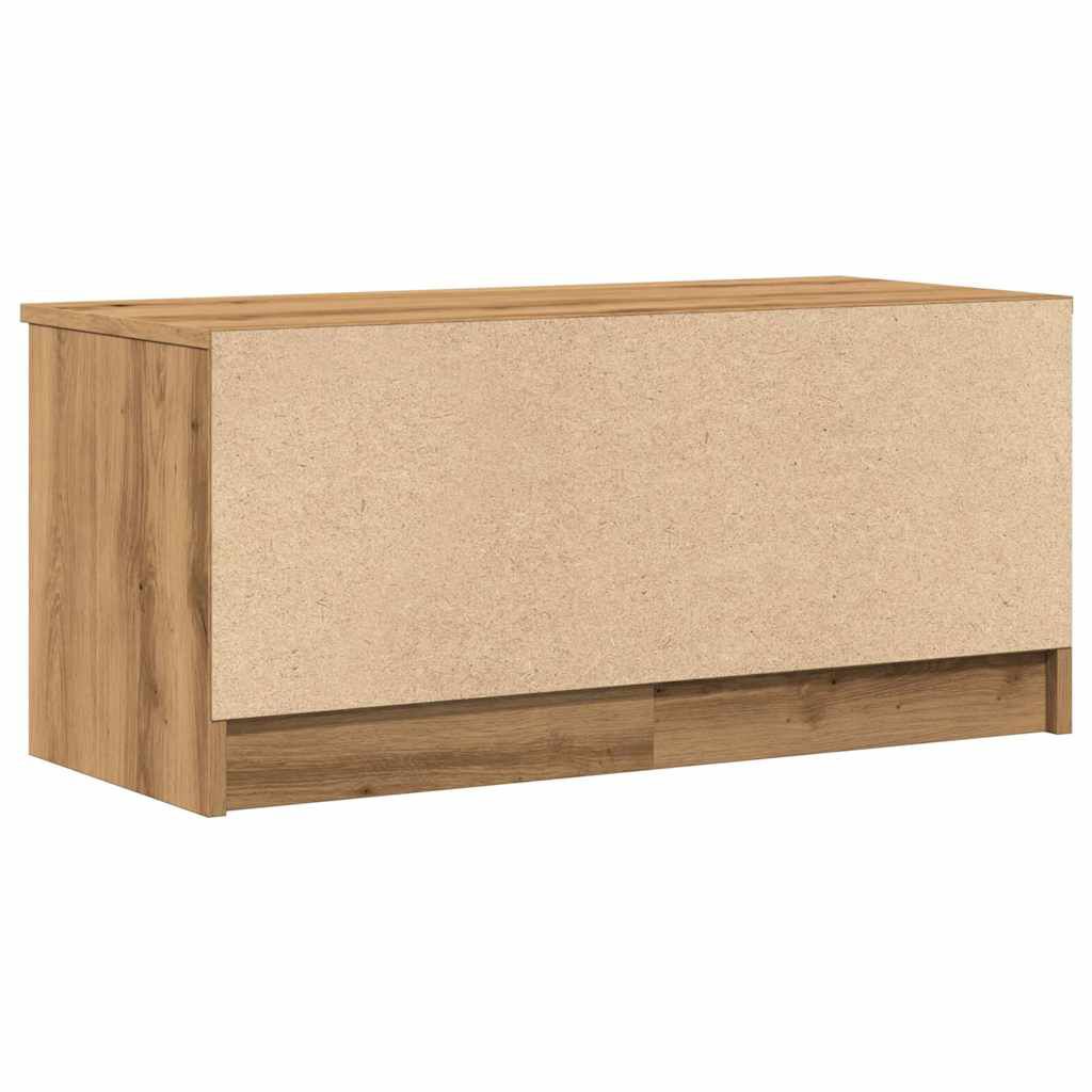 vidaXL Σετ ντουλάπι τηλεόρασης 2 τεμαχίων Artisan Oak 80x35x36,5 cm