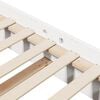 vidaXL Σκελετός Κρεβατιού Λευκό 200 x 200 cm Στερεά ξυλεία πεύκου
