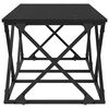 vidaXL Τραπεζάκι σαλονιού Μαύρη Οξυά 100 x 49 x 40 εκ