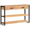 vidaXL Κονσόλα 120 x 30 x 75 εκ. από Μασίφ Ξύλο Ακακίας
