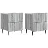 vidaXL &Kappa;&omicron;&mu;&omicron;&delta;ί&nu;&omicron; &mu;&epsilon; &sigma;&upsilon;&rho;&tau;ά&rho;&iota; 2 pcs &Gamma;&kappa;&rho;&iota; Sonoma 43 x 34,5 x 49,5 &epsilon;&kappa;