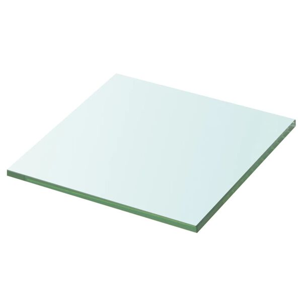 vidaXL Ράφια Πάνελ 2 τεμ. Διάφανα 30 x 25 εκ. Γυάλινα