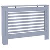 vidaXL Κάλυμμα Καλοριφέρ Ανθρακί 112 x 19 x 81,5 εκ. από MDF