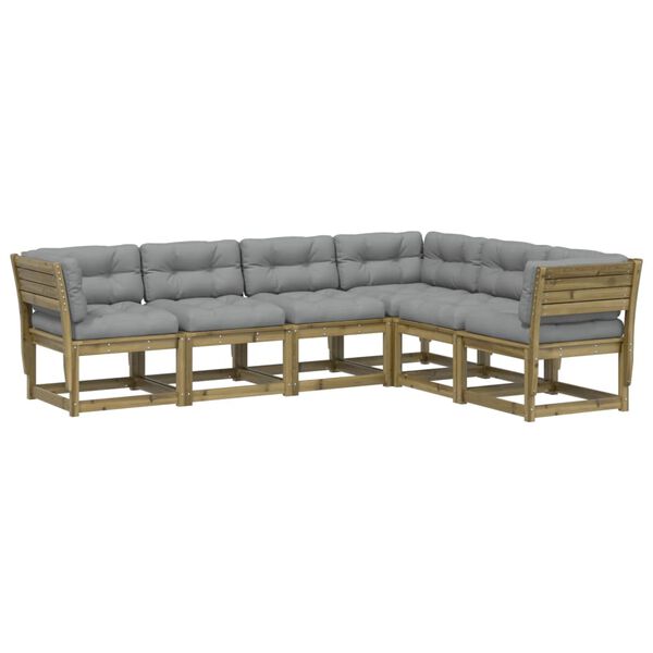 vidaXL &Kappa;&alpha;&nu;&alpha;&pi;έ&sigmaf; &Kappa;ή&pi;&omicron;&upsilon; &Sigma;&epsilon;&tau; 6 &tau;&epsilon;&mu;. &Epsilon;&mu;&pi;&omicron;&tau;&iota;&sigma;&mu;έ&nu;&omicron; &Xi;ύ&lambda;&omicron; &Pi;&epsilon;ύ&kappa;&omicron;&upsilon; &mu;&epsilon; &Mu;&alpha;&xi;&iota;&lambda;ά&rho;&iota;&alpha;