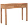 vidaXL &Tau;&rho;&alpha;&pi;έ&zeta;&iota; &Kappa;&omicron;&nu;&sigma;ό&lambda;&alpha; 110 x 35 x 75 &epsilon;&kappa;. &alpha;&pi;ό &Mu;&alpha;&sigma;ί&phi; &Xi;ύ&lambda;&omicron; Teak