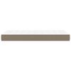 vidaXL Στρώμα με Pocket Springs Taupe 100x200x20 εκ. Υφασμάτινο