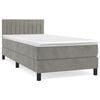 vidaXL &Kappa;&rho;&epsilon;&beta;ά&tau;&iota; Boxspring &mu;&epsilon; &Sigma;&tau;&rho;ώ&mu;&alpha; &Alpha;&nu;&omicron;&iota;&chi;&tau;ό &Gamma;&kappa;&rho;&iota; 90x200 &epsilon;&kappa;. &Beta;&epsilon;&lambda;&omicron;ύ&delta;&iota;&nu;&omicron;