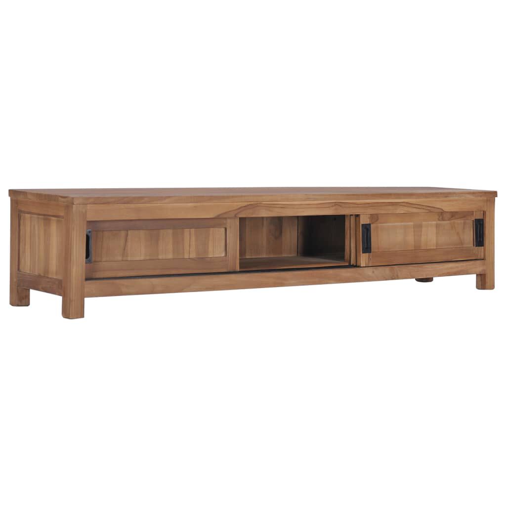 vidaXL Έπιπλο Τηλεόρασης 150 x 30 x 30 εκ. από Μασίφ Ξύλο Teak