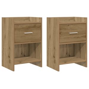vidaXL &Kappa;&omicron;&mu;&omicron;&delta;ί&nu;&alpha; 2 &tau;&epsilon;&mu;. Artisan &Delta;&rho;&upsilon;&sigmaf; 40 x 30 x 60 cm &Epsilon;&pi;&epsilon;&xi;&epsilon;&rho;&gamma;&alpha;&sigma;&mu;έ&nu;&omicron; &Xi;ύ&lambda;&omicron;
