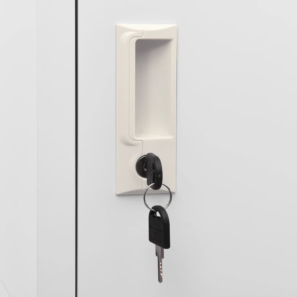 vidaXL Φοριαμός 38 x 45 x 180 εκ. με 3 Τμήματα