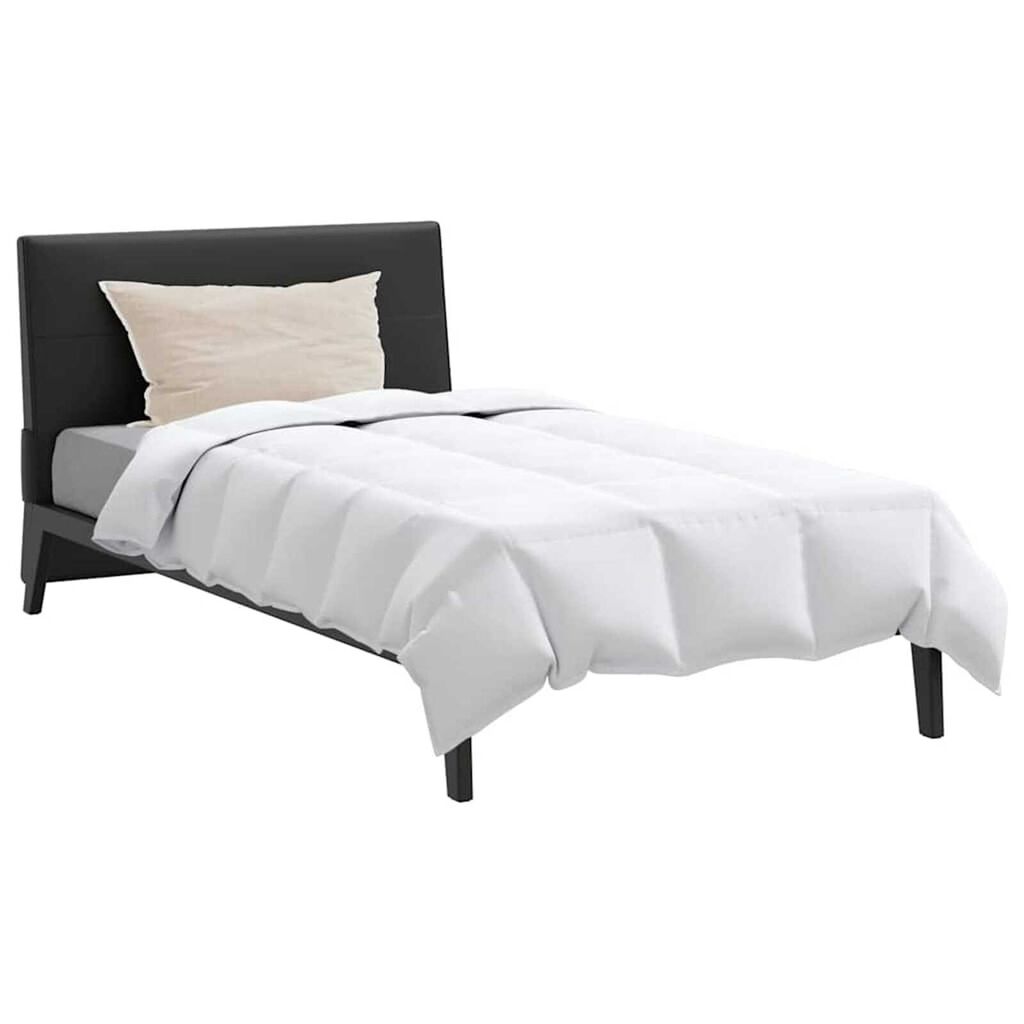 vidaXL Σετ Παπλωμάτων με μαξιλάρι 2 pcs Λευκό 155 x 220 cm Πούπουλο