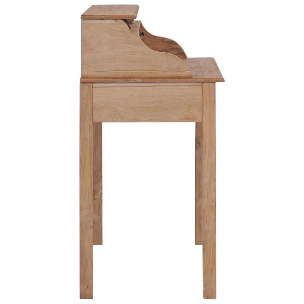 vidaXL Γραφείο 90 x 50 x 100 εκ. από Μασίφ Ξύλο Teak