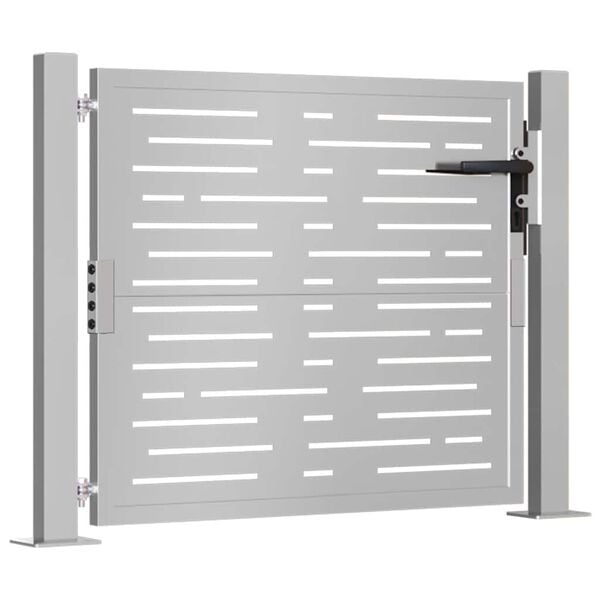 vidaXL Πόρτα Κήπου Τετράγωνη 100x100 εκ. από Ατσάλι Corten