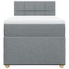 vidaXL &Kappa;&rho;&epsilon;&beta;ά&tau;&iota; Boxspring &mu;&epsilon; &Sigma;&tau;&rho;ώ&mu;&alpha; &Alpha;&nu;&omicron;&iota;&chi;&tau;ό &Gamma;&kappa;&rho;&iota; 90x190 &epsilon;&kappa;. &Upsilon;&phi;&alpha;&sigma;&mu;ά&tau;&iota;&nu;&omicron;