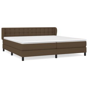 vidaXL &Kappa;&rho;&epsilon;&beta;ά&tau;&iota; Boxspring &mu;&epsilon; &Sigma;&tau;&rho;ώ&mu;&alpha; &Sigma;&kappa;&omicron;ύ&rho;&omicron; &Kappa;&alpha;&phi;έ 200x200 &epsilon;&kappa;. &Upsilon;&phi;&alpha;&sigma;&mu;ά&tau;&iota;&nu;&omicron;