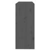 vidaXL Βιβλιοθήκη/Διαχωριστικό Χώρου Γκρι 80x30x71,5 εκ. Μασίφ Πεύκο