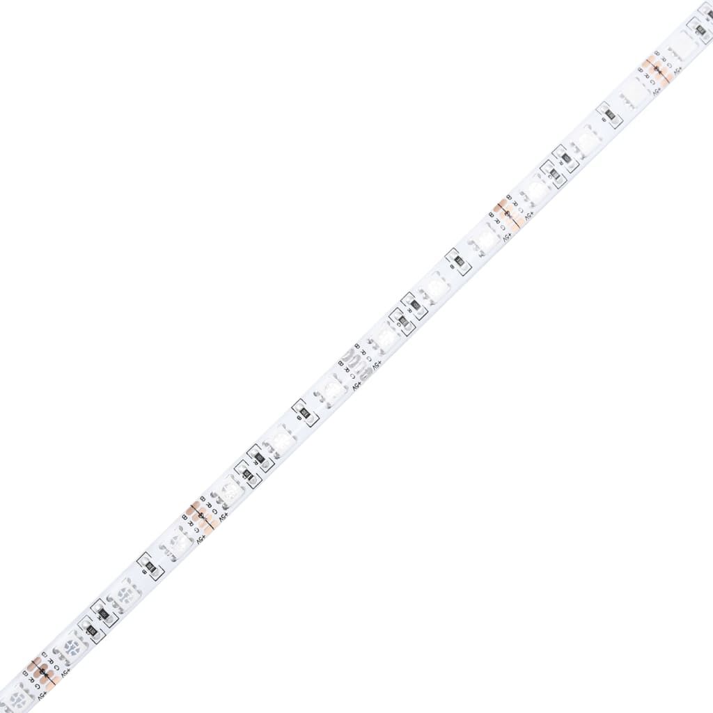 vidaXL Έπιπλο Τηλεόρασης με LED 2 τεμ. Sonoma Δρυς 75 x 35 x 40 εκ.