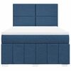 vidaXL &Kappa;&rho;&epsilon;&beta;ά&tau;&iota; Boxspring &mu;&epsilon; &Sigma;&tau;&rho;ώ&mu;&alpha; &Mu;&pi;&lambda;&epsilon; 140x200 &epsilon;&kappa;. &Upsilon;&phi;&alpha;&sigma;&mu;ά&tau;&iota;&nu;&omicron;
