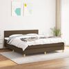 vidaXL &Kappa;&rho;&epsilon;&beta;ά&tau;&iota; Boxspring &mu;&epsilon; &Sigma;&tau;&rho;ώ&mu;&alpha; &Sigma;&kappa;&omicron;ύ&rho;&omicron; &Kappa;&alpha;&phi;έ 180x200 &epsilon;&kappa; &Upsilon;&phi;&alpha;&sigma;&mu;ά&tau;&iota;&nu;&omicron;