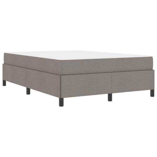 vidaXL &Kappa;&rho;&epsilon;&beta;ά&tau;&iota; &mu;&epsilon; &epsilon;&lambda;&alpha;&tau;ή&rho;&iota;&alpha; Taupe 140 x 200 cm ύ&phi;&alpha;&sigma;&mu;&alpha;
