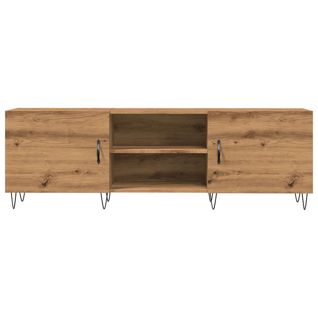 vidaXL Έπιπλο Τηλεόρασης Δρυς τεχνίτης 150x30x50 εκ. Επεξ. Ξύλο