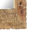 vidaXL Καθρέφτης 50 x 50 εκ. από Μασίφ Ξύλο Μάνγκο