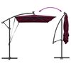 vidaXL Ομπρέλα Cantilever Banana Μπορντό 294 x 200 x 254 εκ.