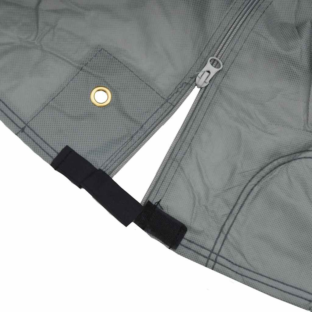 vidaXL Καλύμματα αυτοκινούμενων γκρι 570x235x275 cm μη υφασμένο ύφασμα