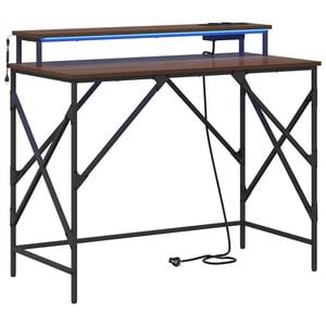 vidaXL &Gamma;&rho;&alpha;&phi;&epsilon;ί&omicron; &mu;&epsilon; &rho;ά&phi;&iota; &Kappa;&alpha;&phi;έ &delta;&rho;&upsilon;&sigmaf; 100 x 50 x 86,5 &epsilon;&kappa; &Epsilon;&pi;&epsilon;&xi;&epsilon;&rho;&gamma;&alpha;&sigma;&mu;έ&nu;&omicron; &xi;ύ&lambda;&omicron;