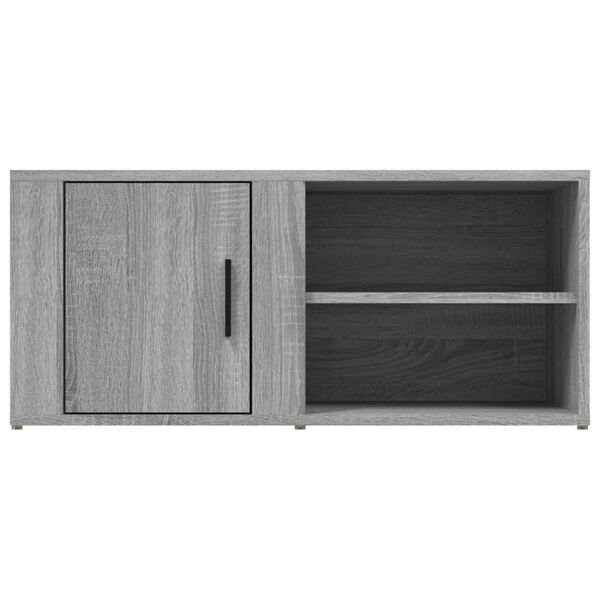 vidaXL Έπιπλο Τηλεόρασης Γκρι Sonoma 80x31,5x36 εκ. από Επεξεργ. Ξύλο