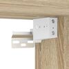 vidaXL Κομοδίνα Επιτοίχια 2 τεμ. Sonoma Δρυς 35 x 35 x 20 εκ.