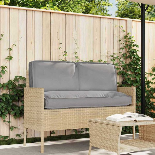 vidaXL Σετ Μαξιλαριών Πάγου 3 pcs Γκρι 120 x 50 x 12 εκ. Ύφασμα Oxford