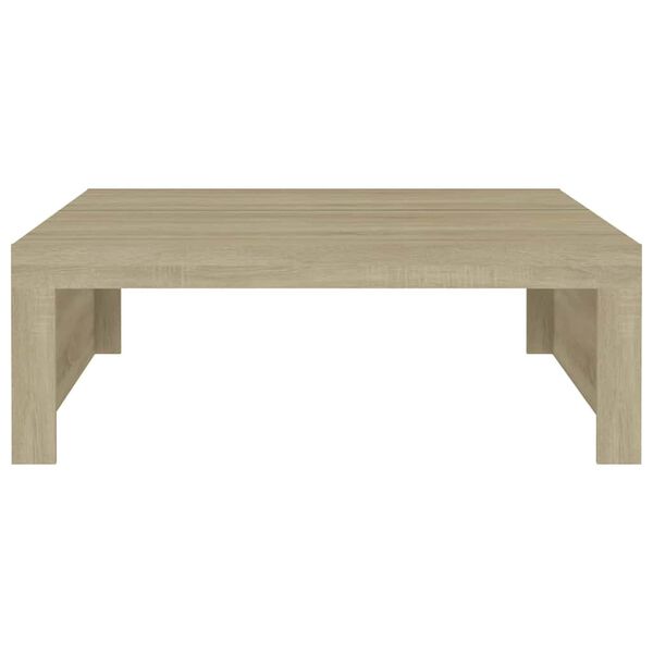 vidaXL Τραπεζάκι Σαλονιού Sonoma Δρυς 100x100x35 εκ. από Επεξ. Ξύλο