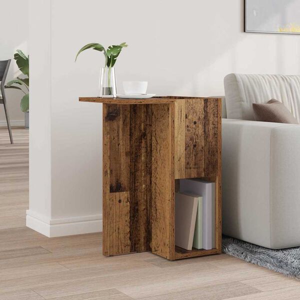 vidaXL End Table &Pi;&alpha;&lambda;&iota;ό &xi;ύ&lambda;&omicron; 35 x 40 x 55 &epsilon;&kappa;. &Epsilon;&pi;&epsilon;&xi;&epsilon;&rho;&gamma;&alpha;&sigma;&mu;έ&nu;&omicron; &xi;ύ&lambda;&omicron;