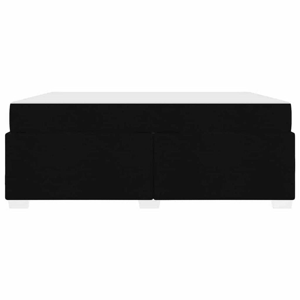 vidaXL Σκελετός Κρεβατιού Άλλο Μαύρο 180 x 200 cm ύφασμα