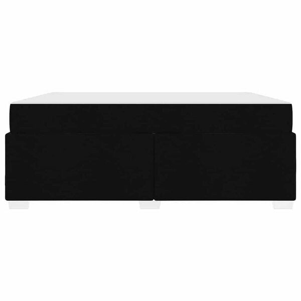 vidaXL Σκελετός Κρεβατιού Άλλο Μαύρο 180 x 200 cm ύφασμα