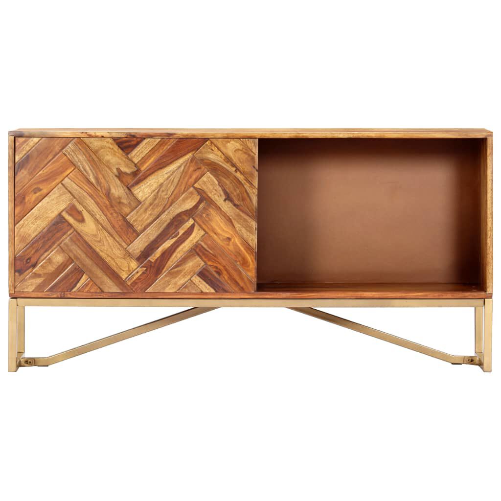 vidaXL Μπουφές 118 x 30 x 60 εκ. από Μασίφ Ξύλο Sheesham