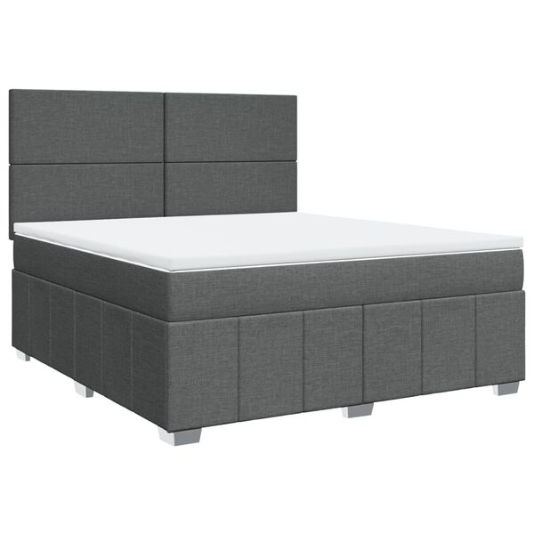vidaXL &Kappa;&rho;&epsilon;&beta;ά&tau;&iota; Boxspring &mu;&epsilon; &Sigma;&tau;&rho;ώ&mu;&alpha; &Sigma;&kappa;&omicron;ύ&rho;&omicron; &Gamma;&kappa;&rho;&iota; 180x200 &epsilon;&kappa; &Upsilon;&phi;&alpha;&sigma;&mu;ά&tau;&iota;&nu;
