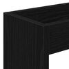 vidaXL Λεπτό Καρότσι Αποθήκευσης Μαύρη Οξυά 60 x 18 x 70 εκ