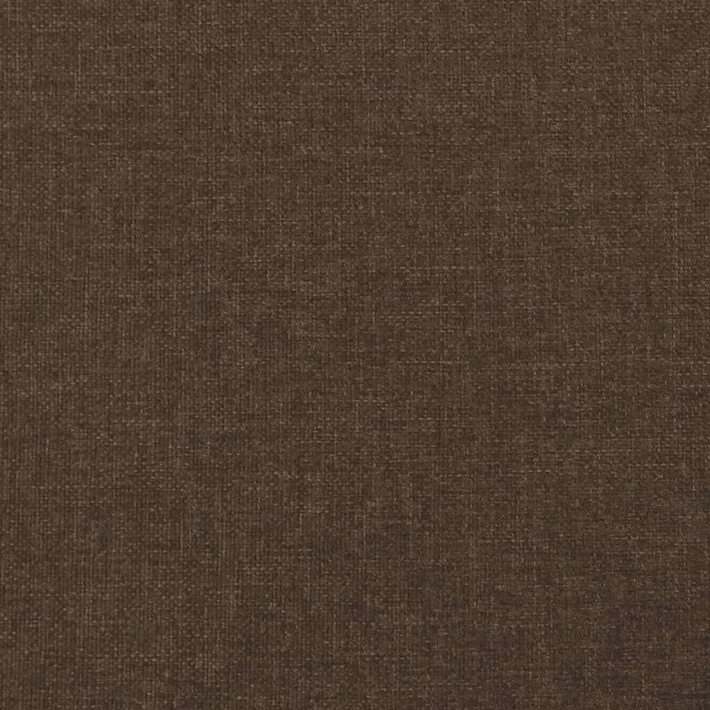 vidaXL Σκελετός Κρεβατιού Χωρίς Στρώμα Καφέ 140x200 εκ.Υφασμάτινο