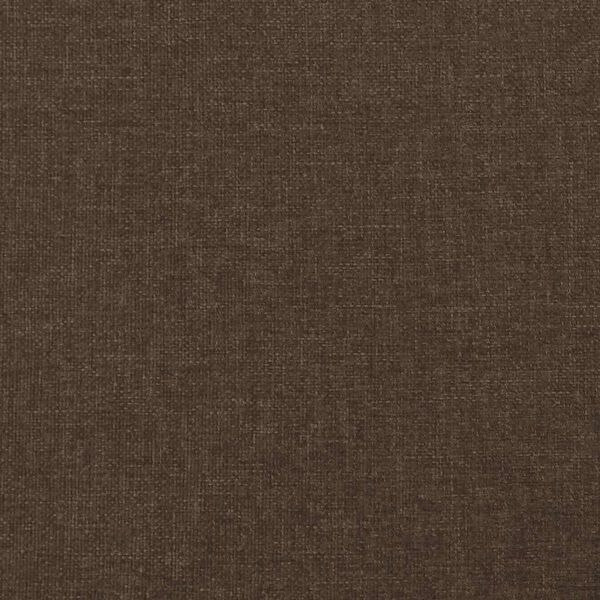 vidaXL Σκελετός Κρεβατιού Χωρίς Στρώμα Καφέ 140x200 εκ.Υφασμάτινο
