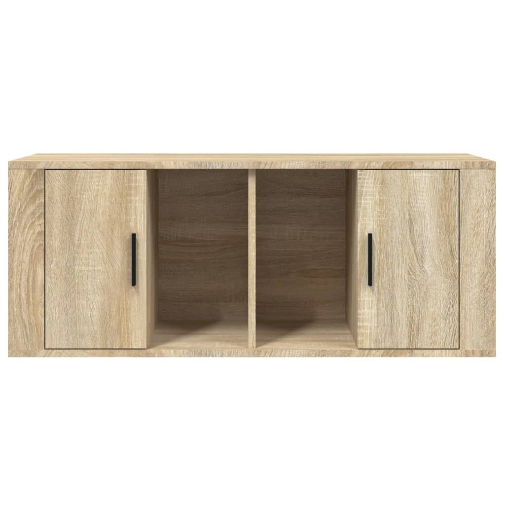 vidaXL Έπιπλο Τηλεόρασης Sonoma Δρυς 100x35x40 εκ. Επεξ. Ξύλο