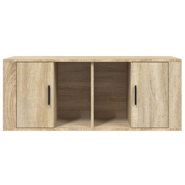 vidaXL Έπιπλο Τηλεόρασης Sonoma Δρυς 100x35x40 εκ. Επεξ. Ξύλο