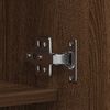 vidaXL Ντουλάπα Παπουτσιών Καφέ 80 x 35.5 x 180 εκ Επεξεργασμένο ξύλο